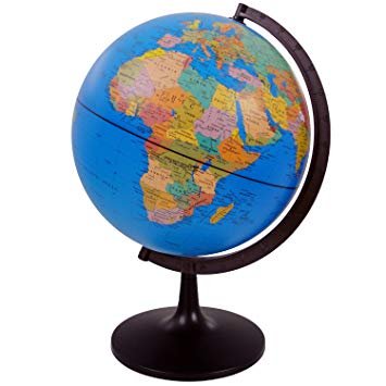 Globe Terrestre 21.40CM الكرة الأرضية حجم صغير بالعربية