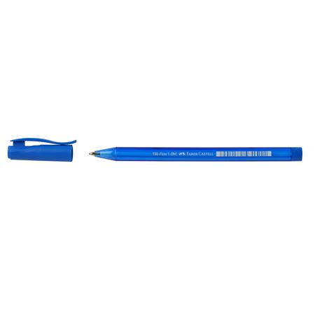[143351] Stylo à bille Tri Flow 1.0m Bleu