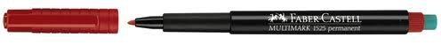 [152521] Marqueur Permanent Faber Castel Pointe Gros Rouge M