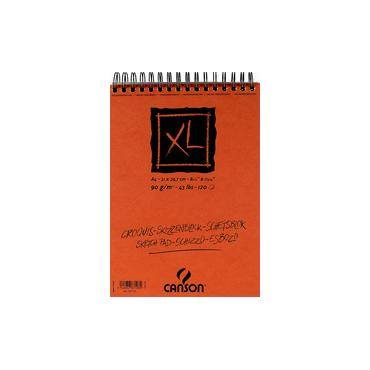 [787220] Bloc à Dessin Canson XL A5 90G Blanc 60 Feuilles