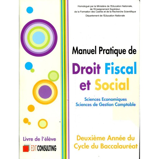 [11236] Manuel pratique de Droit Fiscal et Social 2 Bac