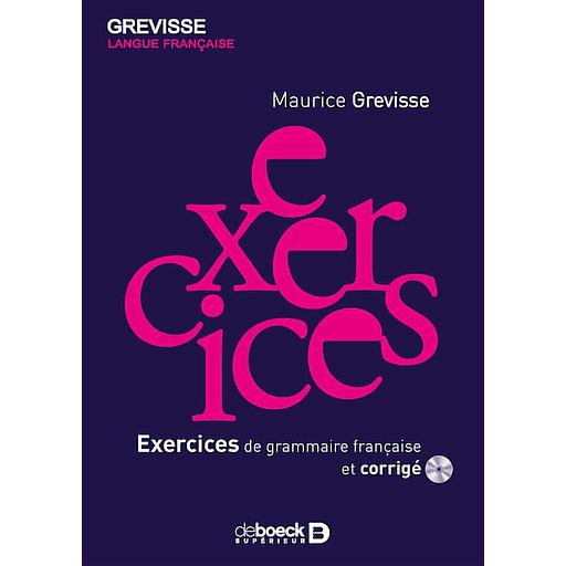 [DBK116159] Exercices de grammaire française et corrigés