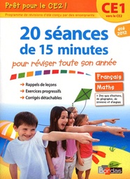 20 séances de 15 minutes pour réviser toute son année  - Prêt pour le CE2 !