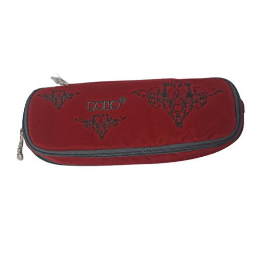 [03] Trousse Polo Oval 2 Compartiment Deck Rouge 937-181