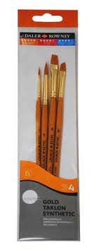 Pinceau Brosse Simply x 4
