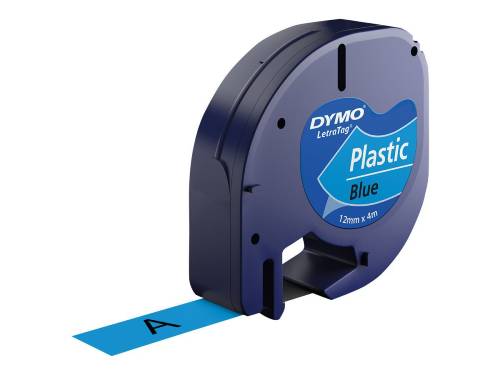 Etiquettes adhésives Dymo Letratag Bleu