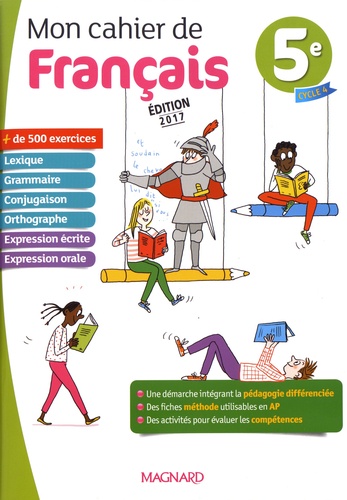 [MAG107649] Mon cahier de français 5e - 2017