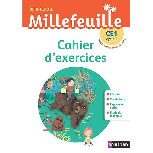 [NAT502229] Le nouveau Millefeuille CE1 - cahier d'activités - éd 2023
