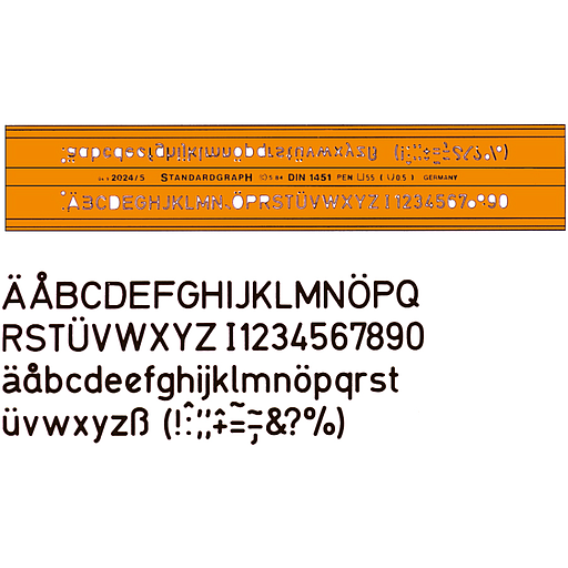Trace lettres 3mm - 2024/3