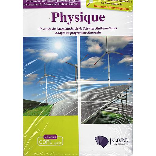[9789954399231] Physique-Chimie 1re Bac Sc/Maths 1/2