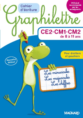[MAG757240] Cahier d'écriture Graphilettre CE2-CM1-CM2 - 2017