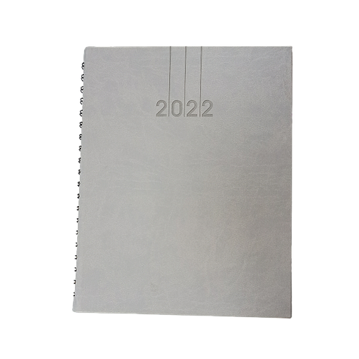 [550026] Agenda Semainier Avec Spiral + Bloc Note