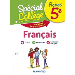 Fiches français 5e Spécial Collège