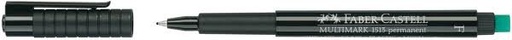 [151399] Marqueur Permanent Faber Castel Pointe Moyenne Noir F