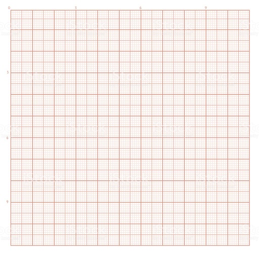 Papier milimétré  - A4 - Paquet de 100