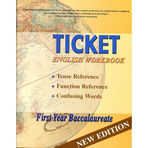 [9981210749] Ticket english WB 1 bac (New Edition)