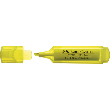 [154607] Surligneur Fluorescent Faber-Castell Textliner 1546 Jaune