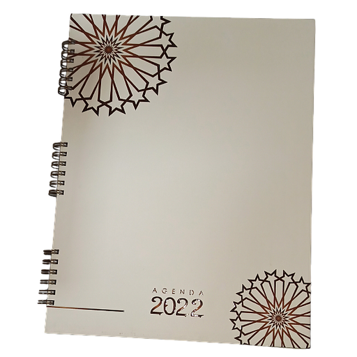 Agenda Semainier A4 avec Spiral 2022