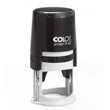 Cachet Colop  - Bleu - 40mm