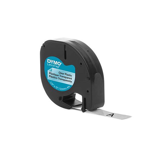 Etiquettes adhésifs Dymo Letratag Transparent