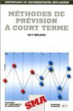 Méthodes de prévision à court terme