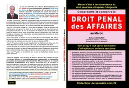 Comprendre et connaître le Droit Penal des affaires au Maroc - 2021