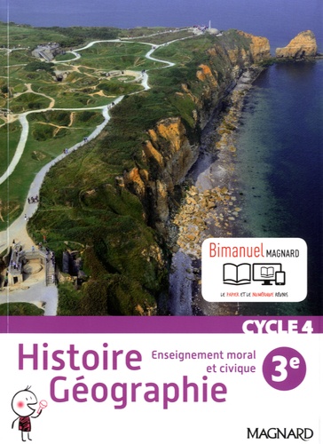 [MAG106185] Histoire Géographie, Enseignement moral et civique 3ème - Bimanuel 2016