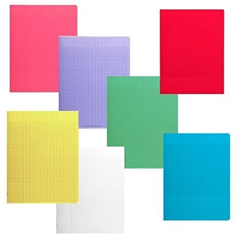 Cahier Piqué Polypro 17 x 22 96P 90G