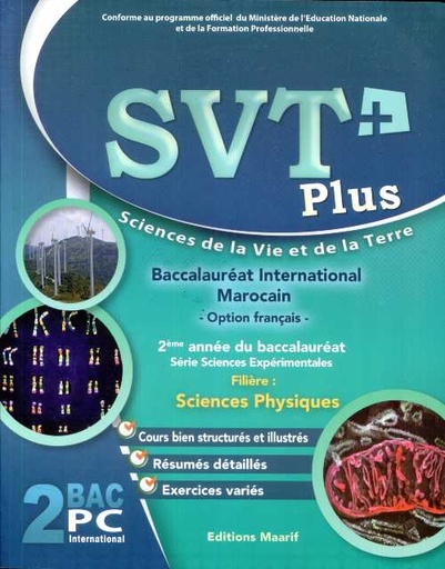 SVT plus bac/ Inter. 2ème Bac SC PC