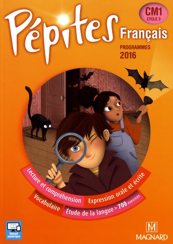 [MAG503090] Pépites Français CM1 - Manuel Prog. 2016