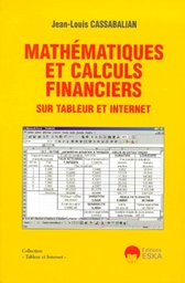 Mathematiques Et Calculs Financiers Sur Tableur Et Internet