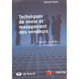 Techniques de vente et de management des vendeaurs