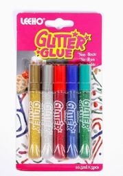 Glitter Glue Paillette 5 Tube Leeho