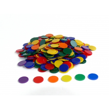 Jetons plastiques pour élèves