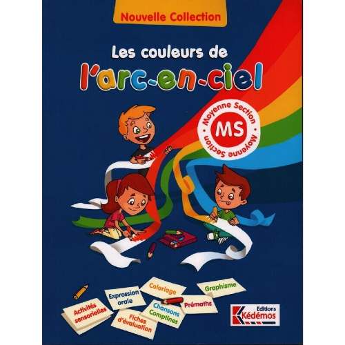 [9789953834207] Les couleurs de l'Arc-en-ciel MS ( Fichier élève + 10 Contes )