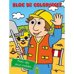 Bloc de coloriages avec les yeux mobiles : Pirate, dragon et sorcier