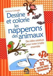 Dessine et colorie les napperons des animaux