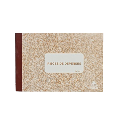 [B11] Carnet JA-PR Pieces de Caisse Dépenses