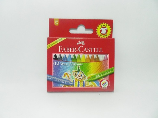 [120043] Crayon de cire Faber-Castell  - Petit - 12 crayons