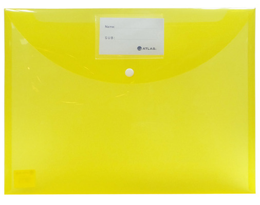 [F10034] Enveloppes Plastique Jaune Réf F10034