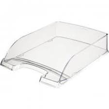 Panier à Courrier en Plastique Transparent