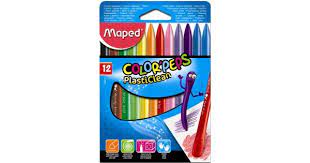 [862011] Crayon de Cire Maped Color'peps 12 Crayons