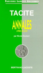 TACITE. Annales, Livres 7 à 16