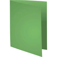 Paquet de 100 Chemise Cartonne Vert 24*32 180G