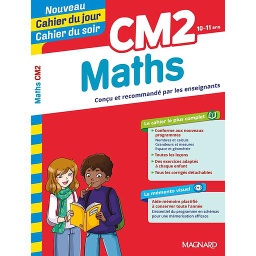 Cahier du jour/cahier du soir Maths CM2 + mémento