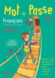 Mot de Passe Français CE1 - Cahier d'activités -  éd 2016