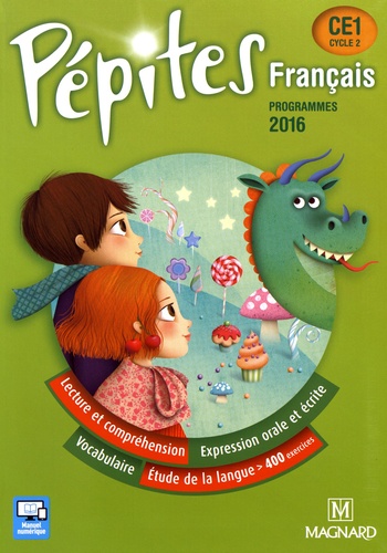[MAG503069] Pépites Français CE1 - Manuel - 2017