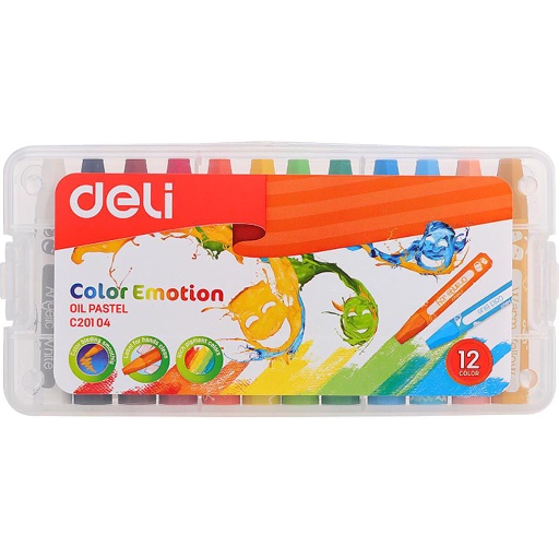 OIL PASTEL - Color Emotion - 12 Crayons