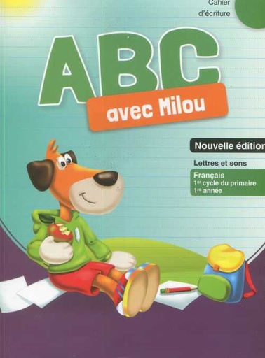 [AZE4] ABC avec Milou CP cahier d'écriture