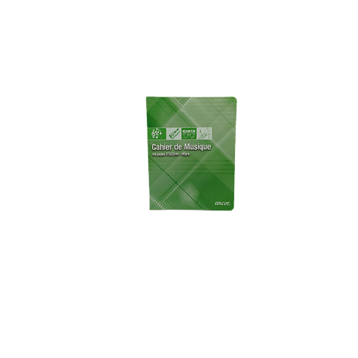 Cahier Piqué Musique 17 x 22 48P 90G